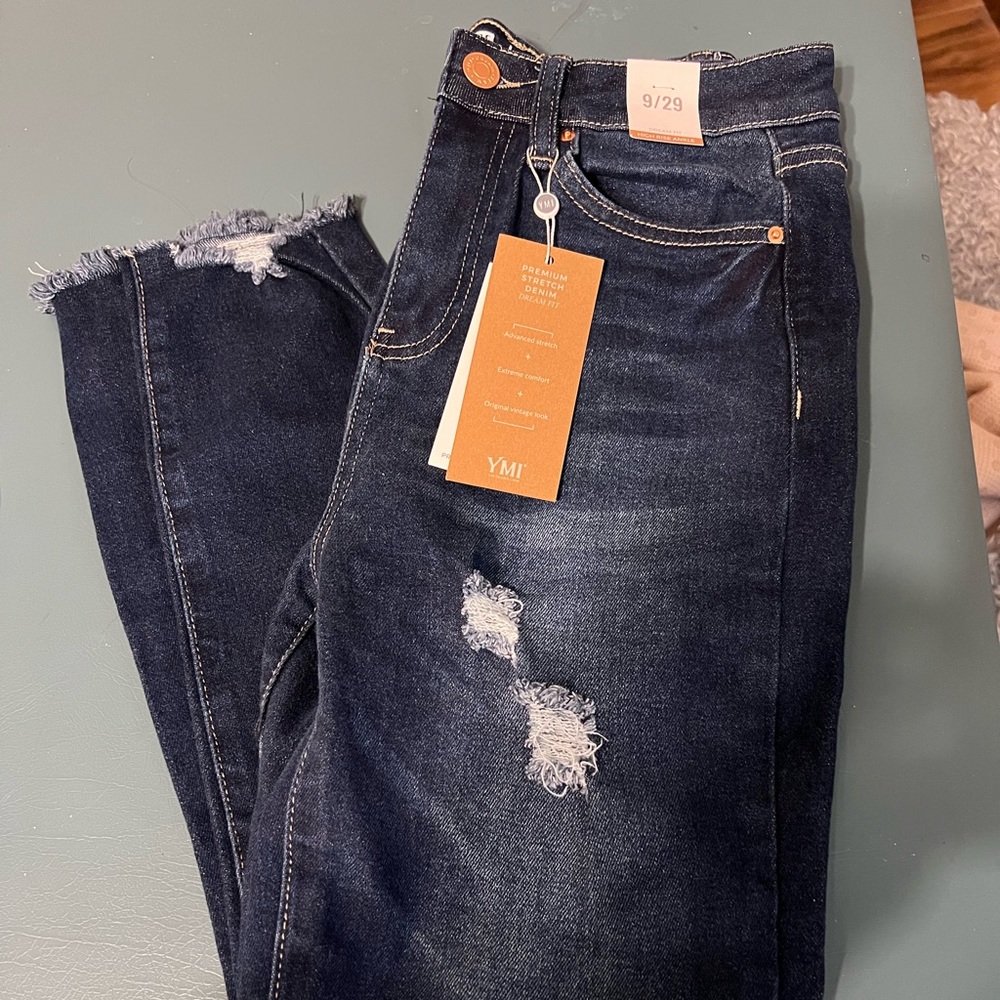 NWT YMI jeans, high rise ankle
